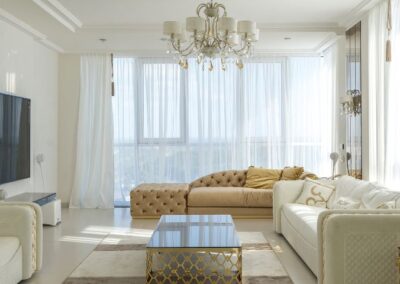 Living room Curtains in Dubai 1