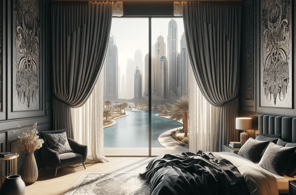 Blackout Curtains with Liners in Dubai