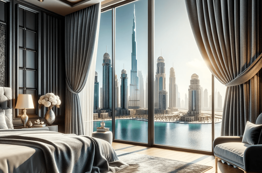 Thermal Insulated Blackout Curtains in Dubai